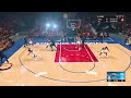 LESL 1 SEASON A DIVISION. Nationals vs Magic. Crazy 360 3 pointer by Stephen Curry.