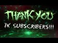 THANK YOU 7K SUBSCRIBERS!!!