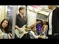 Fantastic street music in a subway in Manhattan, New York