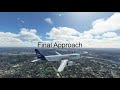 London City airport landing challenge (MSFS 2020)