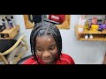 Invisible Locs on Natural Hair / no extensions added