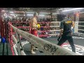 Muay Thai fight in Kalare stadium.