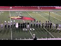 Lincoln-Way Marching band trophy presentation 10/23/21