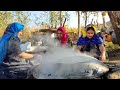 Cooking the thinnest bread in the world with two different village recipes!! | Bread recipe!!