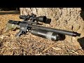 Umarex HAMMER CARBINE (Full Review) 34 inch .50 caliber PCP Hunting Rifle w/ 550gr Airgun Slugs