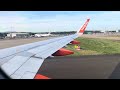 EASYJET EMERGENCY landing at Edinburgh | 4K UHD