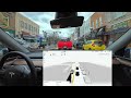 Tesla FSD Conquers Rainy Downtown Drive! V12.3.4