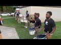 Meridian High School band enters Hattiesburg High stadium