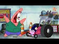 The Patrick Star Show | Pelajaran Mengemudi SpongeBob Paling PERTAMA | Nickelodeon Bahasa