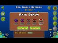 Red World Rebirth 100% by Riot | Extreme Demon | Geometry Dash