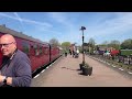 Class 45 D123 and Class 24 D5185 at Rothley.