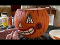 DIY Halloween Pumpkin Décor - Rustic Jack-O-Lantern - Primitive Halloween Décor - Halloween Crafts