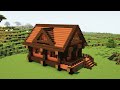 Minecraft | How to Build a Wooden Cabin
