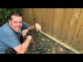 How to fence repair, replace fence pickets, replace fence post. Easy!