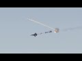 Scary moment! Russian SU-34 pilot dies After the parachute malfunctioned while escape a missile.