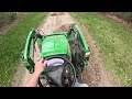 KUBOTA BX23S VS JOHN DEERE 1025R HEAD TO HEAD DAY 2