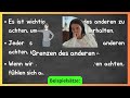 Was macht eine starke Freundschaft aus? (Deutsch Lernen, learn German, Deutsch B1, German B1)