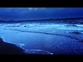 Fall Asleep with Powerful Waves at Night on Museddu Beach ️🎵️ Ocean Sounds for Deep Sleeping