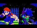FNF: Mario Sing And Game Rhythm 9 ( 🔴Somari🔴 VS 🔵Caio (ME)🔵 )