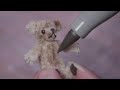 [Pipe cleaner] Teddy Bear with two pipe cleaners [DIY]