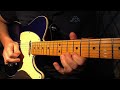 The Thrill Is Gone Guitar Solo with Fender Telecaster Ultra and Boss GT1000core