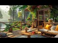 Relaxing Your Weekend Time at Summer Porch | Soothing Jazz Melody For Relaxing And Sleep