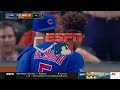 Albert Almora Jr in Tears after striking Little Girl with 100 MPH Foul Ball