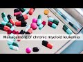 Chronic myeloid leukaemia: diagnosis and management