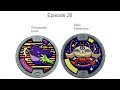 Yo Kai Watch Medals Every Episode