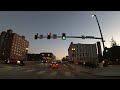 Omaha, Nebraska  | Virtual Driving Tour 4k | Airport to Central Omaha City Tour | Nebraska Highway