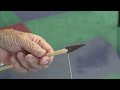 Native Culture Arts: Traditional Comanche Arrow Making