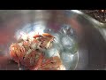 Outdoor cooking | Spicy chili garlic crab at sinampalukang ulo at paa ng kambing