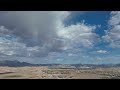 Hyperlapse of Rainbow, Squalls over Red Rock on 05/17/23 - Las Vegas, Nevada @ 390 ft w/ Mavic 3