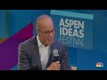 Lester Holt and Liz Cheney in conversation at Aspen Ideas Festival
