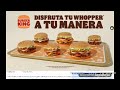 burger king whopper combinations spanish (Better audio)