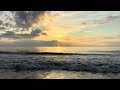 Heavy Clouds with Full Sun! | 4K | Chapter 111 | #surfcoffeecountry #relaxingbeach #seaside