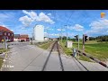 Cab Ride Gmünd NÖ - Vienna (Franz Joseph Railway, Austria) train driver's view 4K