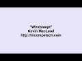 Kevin MacLeod ~ Windswept
