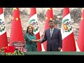习近平举行仪式欢迎秘鲁总统博鲁阿尔特访华/Xi Jinping holds a ceremony to welcome the Peruvian President to China