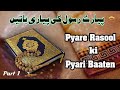 Pyare Rasool Ki Pyari Baaten  || Part 1 || Quran Aur Hadees