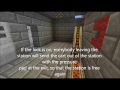 Minecraft: stop-and-go minecart station SHOW VIDEO