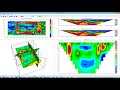 Archeological example of 3D ERT data inversion