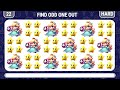 Find the ODD One Out - Super Mario Edition| Easy, Medium, Hard - 30 Ultimate Levels| Quizzer Joco