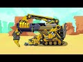 All series KV 44 against the Fortress - Cartoons about tanks | Zan Toons