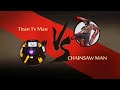 Skibidi Toilet - Titan TV Man Team Vs Chainsaw Man, Katana Man, Makima and Others | Most Epic Video