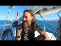 Sailing Alone 11,500 Nautical Miles Across The Entire Pacific Ocean on a $2400 Sailboat