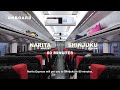 How to take Narita Express from Narita Airport to Shinjuku