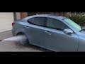 Lexus lS250 getting foam washed