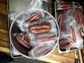 Sausage making day! 50 pounds of smokies!