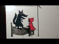 Little Red Riding Hood - a fairytale for young children with shadow puppets.
